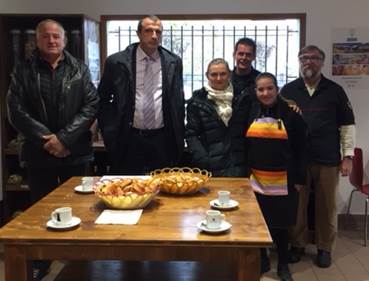 visite de M. le Sous-préfet des Pyrénées Orientales