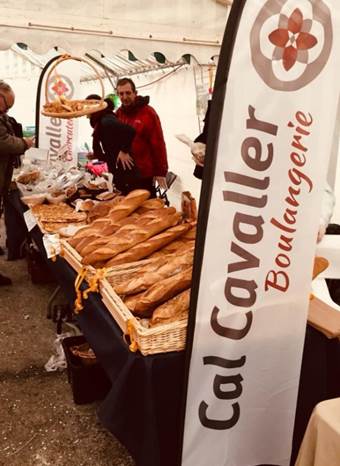 l’ESAT Cal Cavaller était présent au marché des artisans